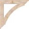 Ekena Millwork Thorton Traditional Smooth Bracket, Douglas Fir, 5 1/2"W x 44"D x 44"H BKT06X44X44THR01SDF - alternate 3